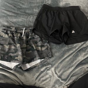 bundle of 2 athletic shorts